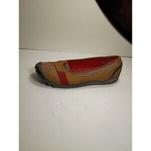 Clarks Privo size 9.5M slip-on flats brown Leather /mmm